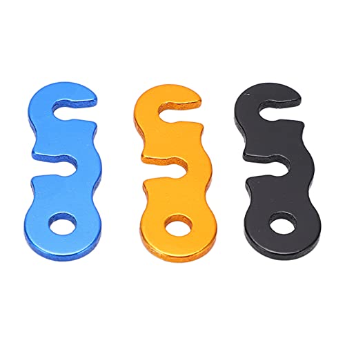 Naroote Paracord Accessoires, Kabelspanner Aluminiumlegierung mit 30 Prozent Seilspanner für Camping -Wanderungen Im Freien von Naroote