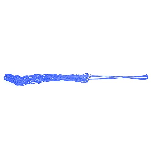 Naroote Pferdespeisetasche, Pferdeszubehör Nylon Seil Slow Futter Futter Netto -Beutel mit Silber Elektroplierendem Schweiß -Eisenringe Pferdehöfe für Ganztägige Fütterung Pferde Ziegenstand von Naroote