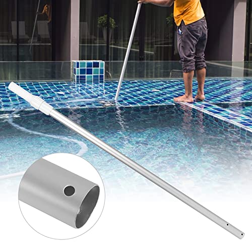 Naroote Poolstange, Pool Skimmer Pole Aluminiumlegierung Einstellbare Teleskoppol Swimming Pool Pole Teleskopstange für -Waschen Skimmer -Vakuumköpfe Bürsten von Naroote