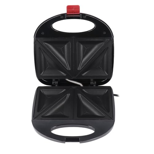 Naroote Press Sandwichhersteller, Leicht zu Reinigen Große Sandwich -Pressegrill -Non Stick für Käse (EU-Stecker 220V) von Naroote