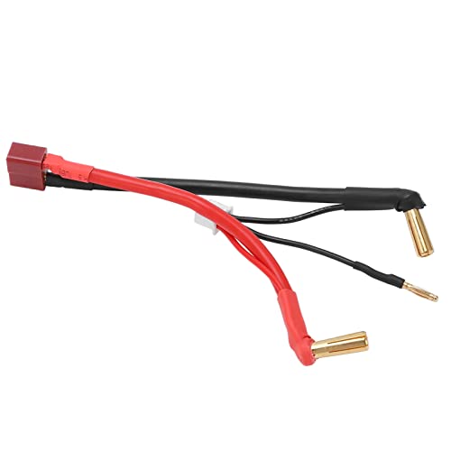 Naroote RC Car Hardcase -Stecker Kabel RC -Autoteile Auto T Stecker Weiblich Bis 90 Grad 4mm Bananenstopfen Männliches Kabel mit 2 Mm Kopf Anschluss Line Autokabel T für 2s 7,4 V Akku Naroote RC Car Hardcase -Stecker Kabel RC -Autoteile Auto T Stecker Weiblich Bis 90 Grad 4mm Bananenstopfen Männliches Kabel mit 2 Mm Kopf Anschluss Line Autokabel T für 2s 7,4 V Akku von Naroote