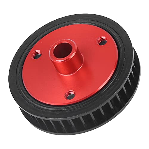 Naroote RC -Zahnräder, RC -Auto Motor Zahnräder Gummigürtel Getriebe Geändert Getriebe Motor für Axiale SCX10 Automodell (BLACK) von Naroote