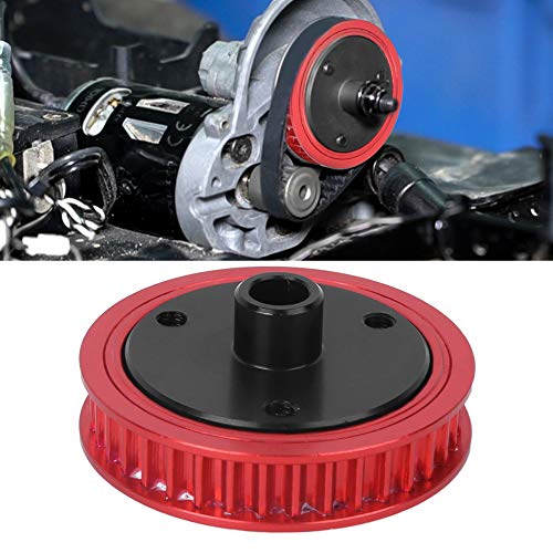 Naroote RC -Zahnräder, RC -Auto Motor Zahnräder Gummigürtel Getriebe Geändert Getriebe Motor für Axiale SCX10 Automodell (Rot) von Naroote