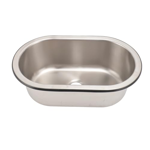 Naroote RV Spüle, Edelstahlspüle 304 Edelstahl mit Gummidichtung Edelstahlstangenspüle für Boot Caravan RV Naroote RV Spüle, Edelstahlspüle 304 Edelstahl mit Gummidichtung Edelstahlstangenspüle für Boot Caravan RV von Naroote