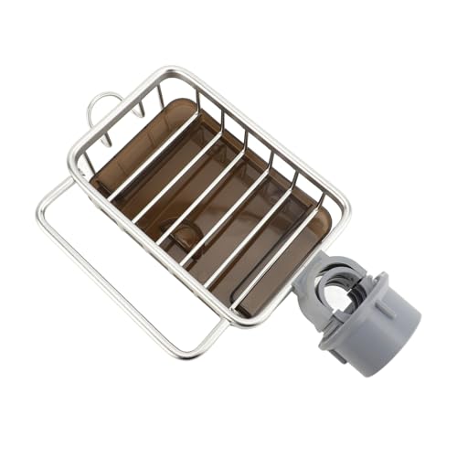 Naroote Schüssel Rack, Küchenspüle Organizer Verdickte Aluminium Einstellbare Multifunktionsschwammhalter mit Hängenden Stangenhaken und Abflussschale Linker Waschbecken Caddy für Heimküchenspüle Naroote Schüssel Rack, Küchenspüle Organizer Verdickte Aluminium Einstellbare Multifunktionsschwammhalter mit Hängenden Stangenhaken und Abflussschale Linker Waschbecken Caddy für Heimküchenspüle von Naroote
