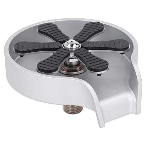 Naroote Sink Cup Rinser, Einfache Installation Home Glass Rinser für Café (SILVER) von Naroote