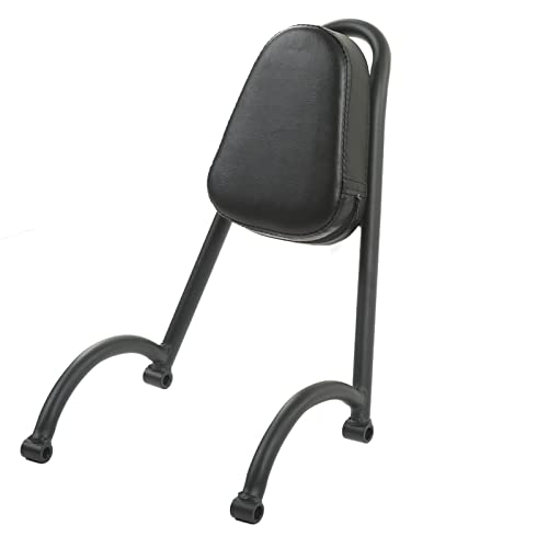 Naroote Sissy Bar Rückenlehne, Sissy Bar Pad Motorrad Hinten Hinten Rückenlehre Rückenstütze Kissen Motorrad -Rückenlehne für CMX300 CMX500 von Naroote