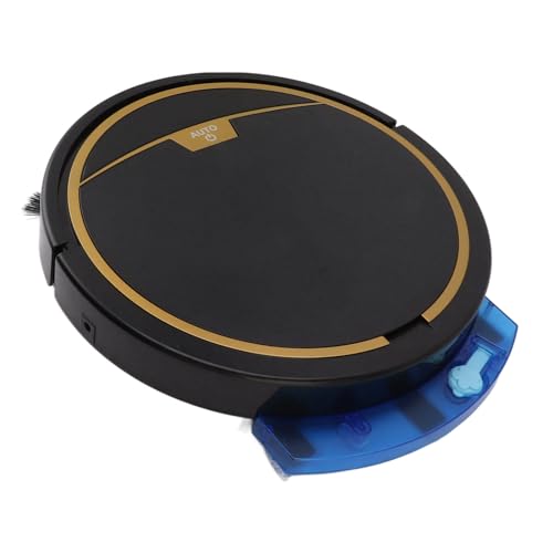Naroote Smart Roboter Vakuumreiniger, Ultra Dünner Smart Roboter -Staubsauger Effektive Reinigung für Haare für Flusen (Mit Wassertank 32x35 cm) von Naroote