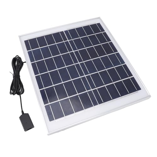 Naroote Solor -Panel -Ladegerät, Solarpanel Kit 20W Professionelle Hocheffizienz Monokristalline Silizium Tragbare Solar Ladegerät Solarpanel für Outdoor Travel Camping von Naroote