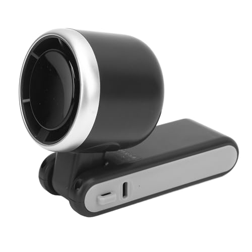 Naroote Tragbarer Handheld - -Lüfter, 180 Grad Faltbarer Typ C Wiederaufladbarer Handheld Lüfter für den Sommer (dunkelgrau) von Naroote