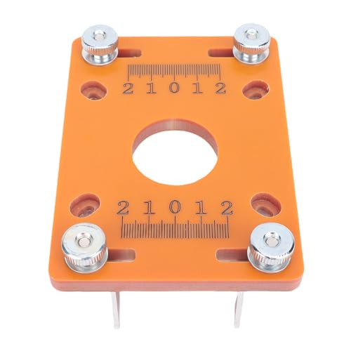 Naroote Trimmer Slotting Blegel, Holz Trimmer Router Grundplatte Multifunktional für Holzbearbeitungsprojekte von Naroote