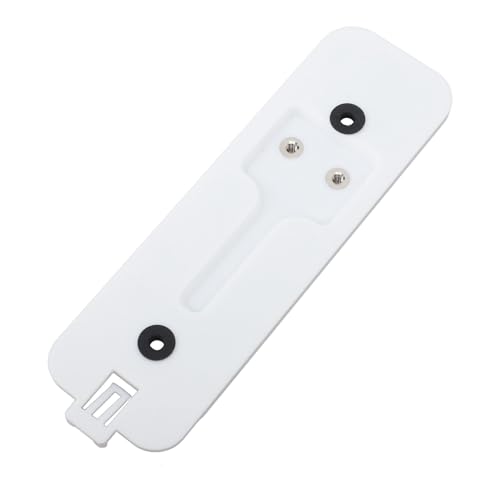 Naroote Visuelle Türklingel-Rückplatte, Kunststoff, Austauschbare, Langlebige Türklingel-Rückplatte, Leicht, für Zuhause (White) von Naroote