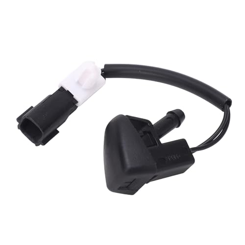 Naroote Windschutzscheibe -Waschdüse, Windschutzscheibe -Wischerdüse ABS Waschmaschine Spray Jet Sprühdüse für XC60 XC70 V70 S60 S80 von Naroote