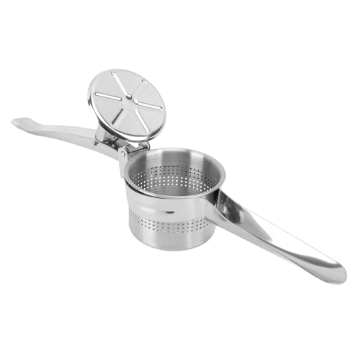 Naroote Zitronenkonsieur, Arbeitssparung Langes Pandage Manual Multipurpose Press Squeeze Einfaches Demontage für die Küche (SILVER) von Naroote