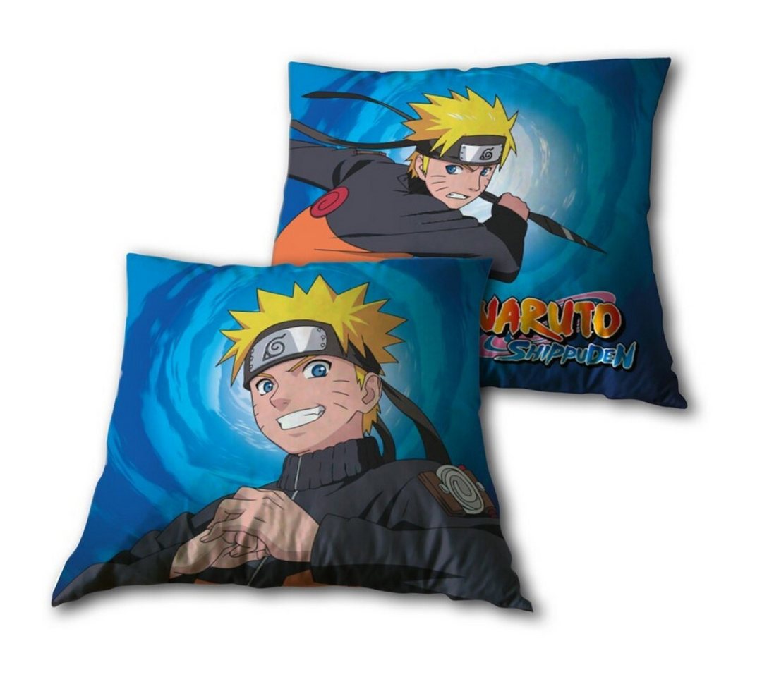 Naruto Dekokissen Anime Naruto Shipudden Velours Kissen Dekokissen 35x35 cm von Naruto