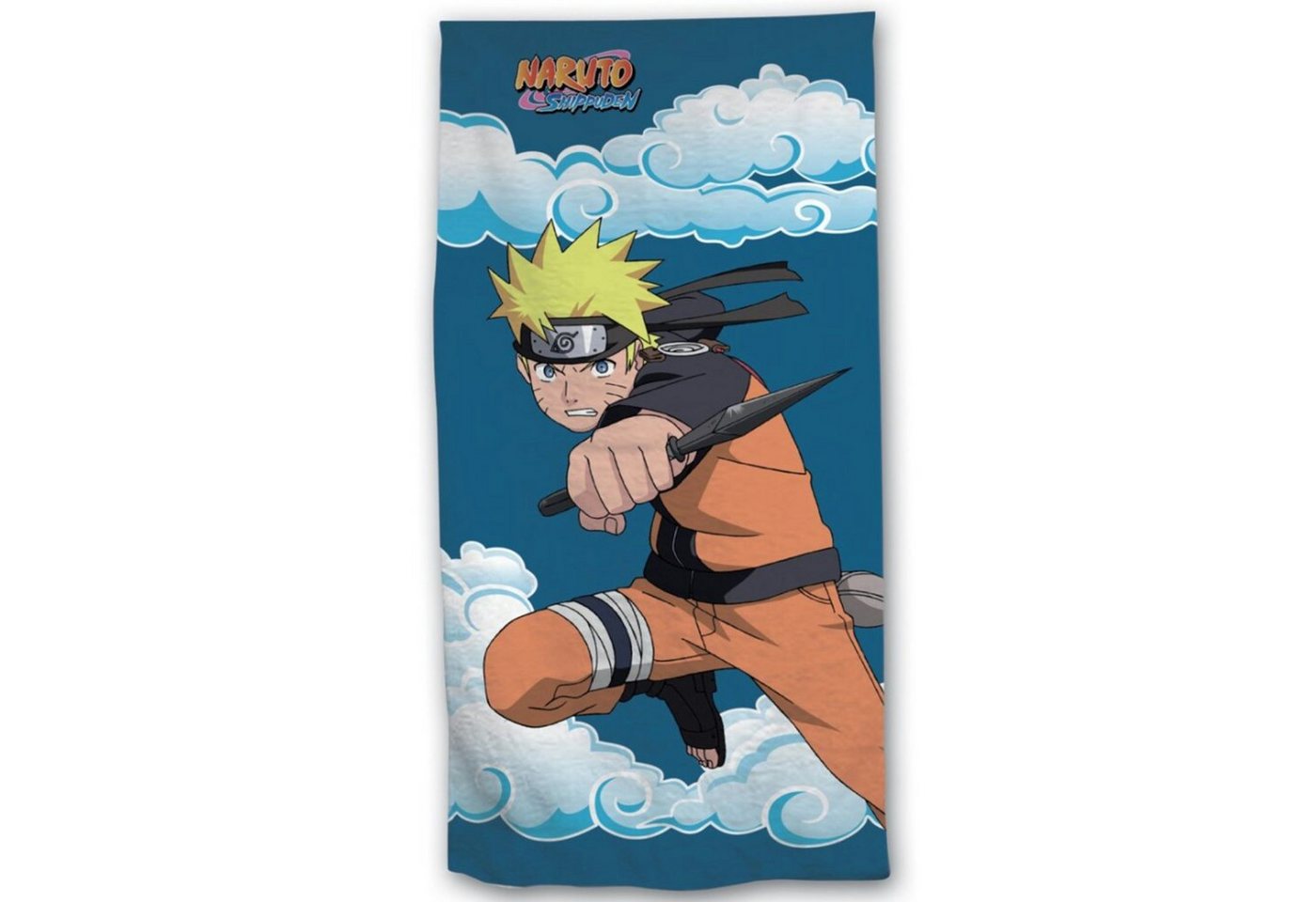 Naruto Strandtuch Naruto Uzumaki Kinder Badetuch Mikrofaser, Polyester, 70x140 cm von Naruto