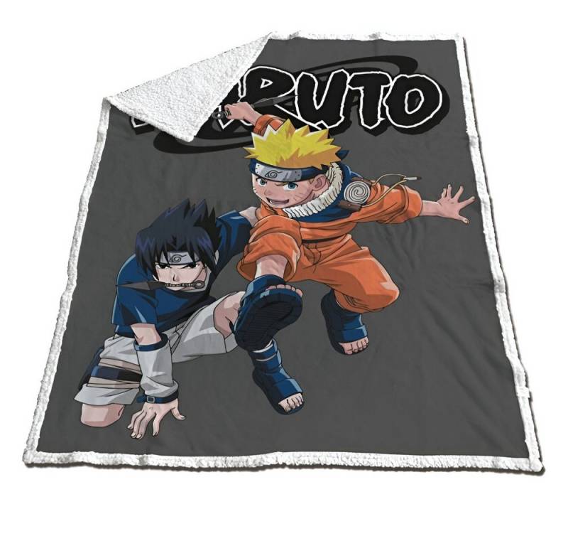 Wohndecke Anime Naruto Shippuden Coral Decke warme Kuscheldecke 120x150 cm, Naruto von Naruto