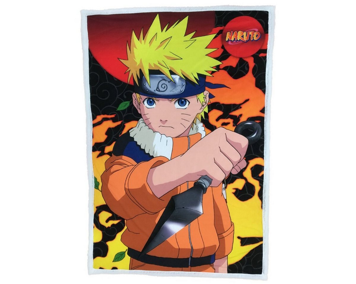 Wohndecke Naruto Feecedecke - Sherpa 100x150cm ideal für jeden Raum, Naruto, Geschenkidee für Mädchen und Jungen Wohndecke Naruto Feecedecke - Sherpa 100x150cm ideal für jeden Raum, Naruto, Geschenkidee für Mädchen und Jungen von Naruto