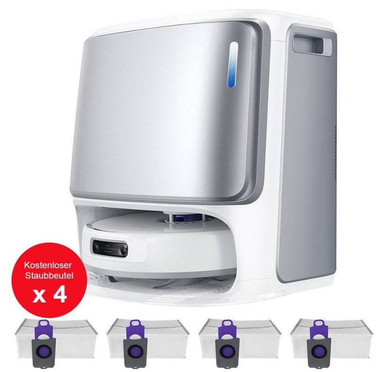 Narwal Saugroboter Freo Z Ultra 12.000 Pa Saugkraft mit Wischfunktion + 4Pcs Staubbeutel, 65 W, Doppel-KI-Chips und Doppel-KI-Ausweichen, Zero Tangling Bürste 2.0 Narwal Saugroboter Freo Z Ultra 12.000 Pa Saugkraft mit Wischfunktion + 4Pcs Staubbeutel, 65 W, Doppel-KI-Chips und Doppel-KI-Ausweichen, Zero Tangling Bürste 2.0 von Narwal