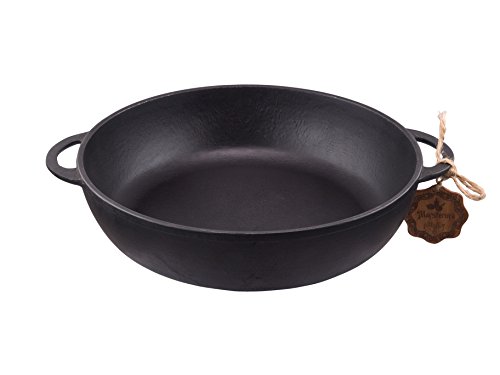 Nasha Maysternya Gusspfanne Bratpfanne aus Gusseisen Gussbratpfanne 28 cm T104 Nasha Maysternya Gusspfanne Bratpfanne aus Gusseisen Gussbratpfanne 28 cm T104 von Nasha Maysternya