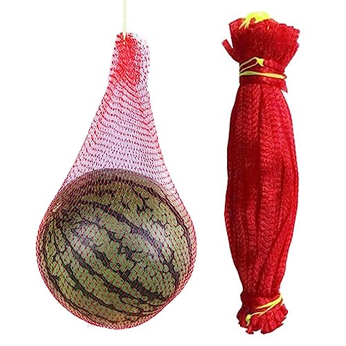 Obsthängematte | Melonen-Hängematte für Spalier | Hängende Wassermelonen-Netzbeutel | Wiederverwendbare Cantaloupe-Maschennetze, Wassermelonennetze mit Kordelzug für den Anbau von Cantaloupe- en von Nasoalne