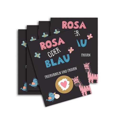 Nastami 5 x Rubbelkarten Geschlecht Baby Mädchen oder Junge? Rubbellose Baby Überraschung Nastami 5 x Rubbelkarten Geschlecht Baby Mädchen oder Junge? Rubbellose Baby Überraschung von Nastami