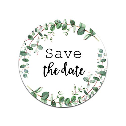 Nastami 50 Sticker Save The Date Eucalyptus Hochzeit Sticker Aufkleber Save The Date Nastami 50 Sticker Save The Date Eucalyptus Hochzeit Sticker Aufkleber Save The Date von Nastami