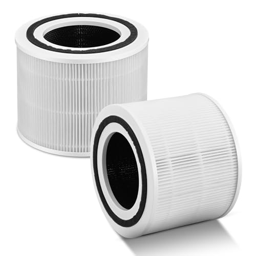 2er-Pack H13 HEPA-Filter für Levoit Core 300/300s/300-RF Luftreiniger – 4-Schicht-System gegen Tierhaare, Gerüche & Rauchpartikel – Kompatibel mit Core 300s, 300-RF Modellen von Nastopee