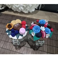 Glas Für Tee-Kaffee-Zucker Marmelade Schokolade Kekse Geschenkidee Geschenk Sie Handgefertigte Muttertag Weihnachtsgeschenk von NataliZimm