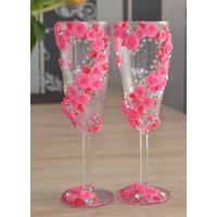 Wunderschöne Gläser Für Hochzeit Oder Deko, Hochzeitsgläser, Sektgläser, Hochzeitsset, Geschenk, Wedding Decor Wunderschöne Gläser Für Hochzeit Oder Deko, Hochzeitsgläser, Sektgläser, Hochzeitsset, Geschenk, Wedding Decor von NataliZimm