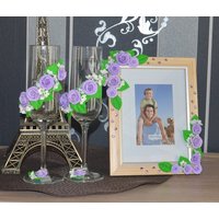 Wunderschöne Gläser Für Hochzeit Oder Deko Hochzeitsgläser Sektgläser Hochzeitsset Bilderrahmen Geburtstag Weihnachtsgeschenk Wunderschöne Gläser Für Hochzeit Oder Deko Hochzeitsgläser Sektgläser Hochzeitsset Bilderrahmen Geburtstag Weihnachtsgeschenk von NataliZimm