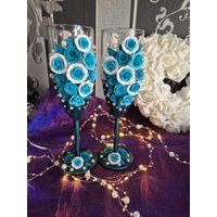 Wunderschöne Gläser Für Hochzeit Oder Deko Hochzeitsgläser Sektgläser Hochzeitsset Geburtstag Muttertag Ostern Weihnachtsgeschenk Wunderschöne Gläser Für Hochzeit Oder Deko Hochzeitsgläser Sektgläser Hochzeitsset Geburtstag Muttertag Ostern Weihnachtsgeschenk von NataliZimm