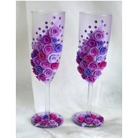 Wunderschöne Gläser Für Hochzeit Oder Deko Hochzeitsgläser Sektgläser Hochzeitsset Geschenk Muttertag Geburtstag Weihnachtsgeschenk Wunderschöne Gläser Für Hochzeit Oder Deko Hochzeitsgläser Sektgläser Hochzeitsset Geschenk Muttertag Geburtstag Weihnachtsgeschenk von NataliZimm