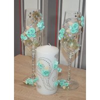 Wunderschöne Gläser Für Hochzeit Oder Deko Hochzeitsgläser Sektgläser Hochzeitsset Hochzeitskerze Geburtstagskerze Geschenk Wunderschöne Gläser Für Hochzeit Oder Deko Hochzeitsgläser Sektgläser Hochzeitsset Hochzeitskerze Geburtstagskerze Geschenk von NataliZimm