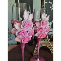 Wunderschöne Gläser Für Hochzeit Oder Deko Hochzeitsgläser Sektgläser Hochzeitsset Weihnachtsgeschenk Wunderschöne Gläser Für Hochzeit Oder Deko Hochzeitsgläser Sektgläser Hochzeitsset Weihnachtsgeschenk von NataliZimm