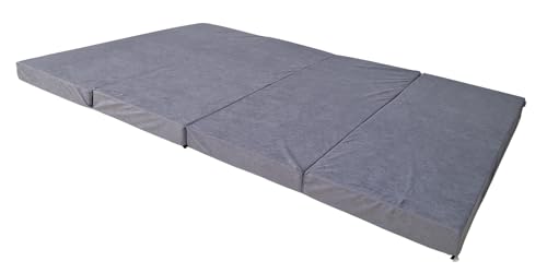 Natalia Spzoo – Klappmatratze 200 x 90 x 8 cm – Faltbare Matratze für erholsamen Schlaf – Vielseitige Gästematratze und Bodenmatratze (1008) von Natalia Spzoo
