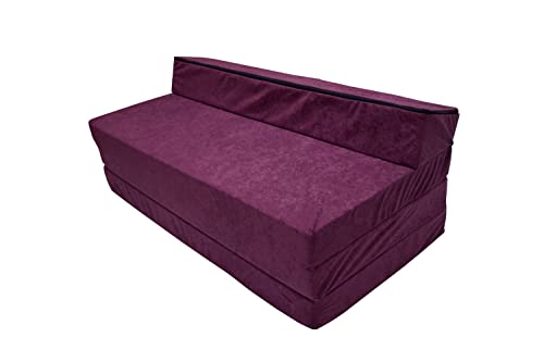 Natalia Spzoo Klappmatratze 200x120x10 cm - Premium Schaumstoff Gästematratze für Zwei Personen, Faltbare Bodenmatratze, Schaumsofa - Optimal für Übernachtungsgäste Natalia Spzoo Klappmatratze 200x120x10 cm - Premium Schaumstoff Gästematratze für Zwei Personen, Faltbare Bodenmatratze, Schaumsofa - Optimal für Übernachtungsgäste von Natalia Spzoo