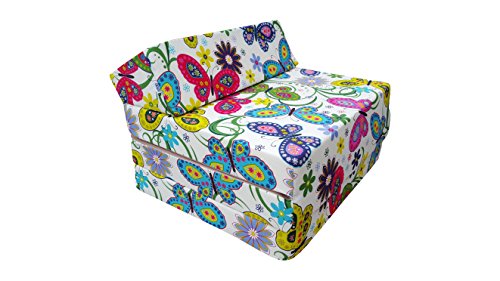 Natalia Spzoo Schlafsessel Klappmatratze Gästebett Bettsessel Schlafsofa Faltmatratze matratze (Garden) 200 x 70 x 10 cm von Natalia Spzoo