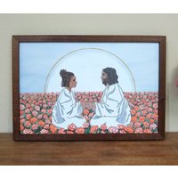 Reunion Sweet 25x17" Leinwanddruck - Jesus Art Print- Lds Gemälde Christus Kunstwerk Von von NatalieJeanneArtShop