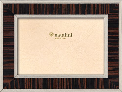 NATALINI 101 Ebano 13X18 Bilderrahmen mit Unterstützung für Tisch, Tulipwood, Ebenholz, 13 X 18 X 1,5 von Natalini