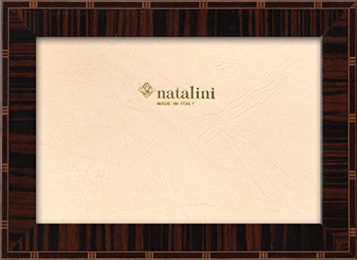 NATALINI Antiqua Ebano 13X18 Bilderrahmen mit Unterstützung für Tisch, Tulipwood, Ebenholz, 13 X 18 X 1,5 von Natalini