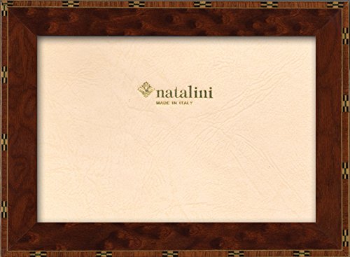 NATALINI Antiqua Olmo 10X15 Bilderrahmen mit Unterstützung für Tisch, Tulipwood, Ulme, 10 X 15 X 1,5 von Natalini