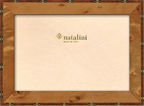 NATALINI Antiqua PIOPPO 10X15 Bilderrahmen mit Unterstützung für Tisch, Tulipwood, Pappel, 10 X 15 X 1,5 von Natalini