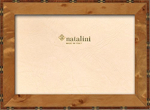 NATALINI Antiqua PIOPPO 13X18 Bilderrahmen mit Unterstützung für Tisch, Tulipwood, Pappel, 13 X 18 X 1,5 von Natalini