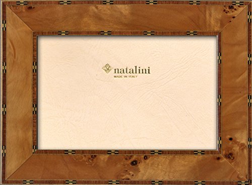 NATALINI Antiqua PIOPPOG 13X18 Bilderrahmen mit Unterstützung für Tisch, Tulipwood, Pappel, 13 X 18 X 1,5 von Natalini