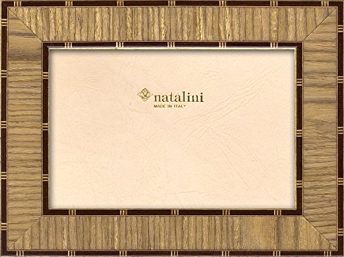 NATALINI Antiqua Rovere 13X18 Bilderrahmen mit Unterstützung für Tisch, Tulipwood, Eiche, 13 X 18 X 1,5 von Natalini