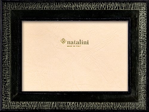 NATALINI Argento WENGE 10X15 Bilderrahmen mit Unterstützung für Tisch, Tulipwood, Silber, 10 X 15 X 1,5 von Natalini