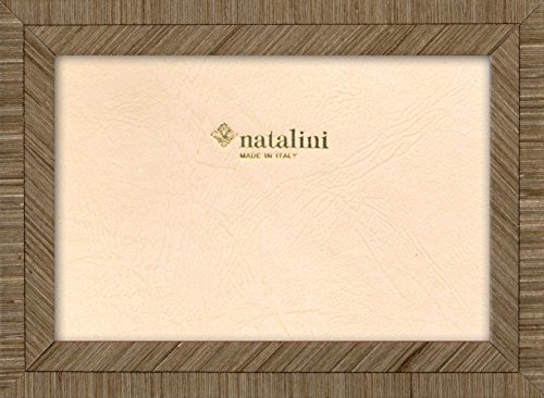 NATALINI BIANTE Grigio 13X18 Bilderrahmen mit Unterstützung für Tisch, Tulipwood, Grau, 13 X 18 X 1,5 von Natalini