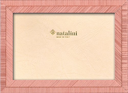 Natalini BIANTE ROSA 10X15 Bilderrahmen mit Unterstützung für Tisch, Tulipwood, Rosarot, 10 X 15 X 1,5 von Natalini