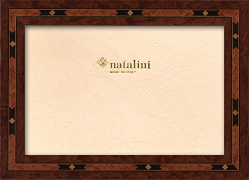 Natalini E3 20X25 Bilderrahmen mit Unterstützung für Tisch, Tulipwood, Braun, 20 X 25 X 1,5 von Natalini